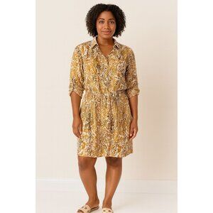 Robert Graham Animal Print Silk Dress Leopard Print Size 8 Designer